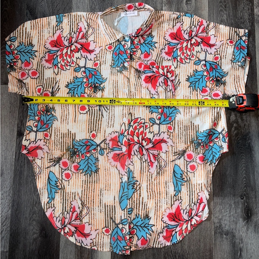 Cupshe Men’s Floral Shirt